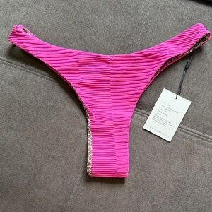 Acacia Swimwear Hot Pink Bikini Bottom